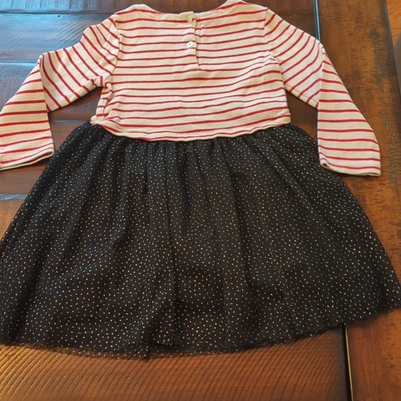 Gap Cotton and Black Tulle Dress, size 4 years - Picture 6 of 10